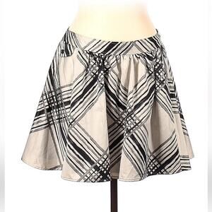 Go International‎ striped satin mini skirt, size 11
